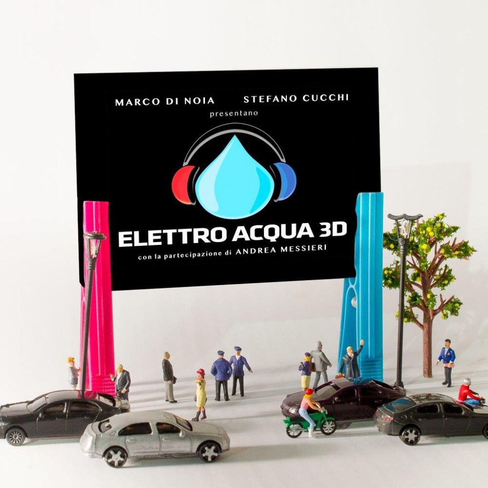 MARCO DI NOIA: da oggi è disponibile "ELETTRO ACQUA 3D", il primo concept album in 3D audio e il primo app-album italiano!