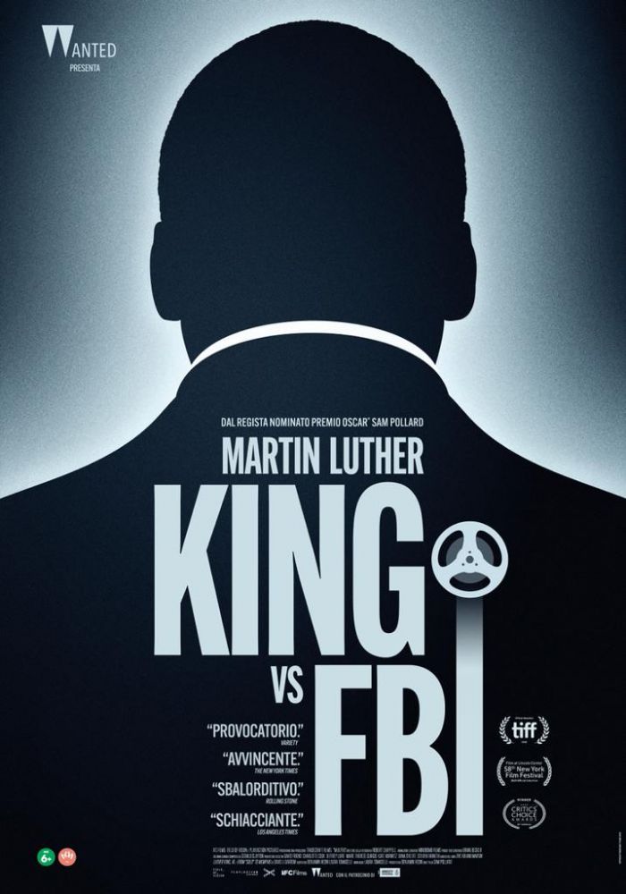 Il 14, 15 e 16 febbraio nelle sale italiane con Wanted Cinema e il patrocinio di Amnesty International Italia “MARTIN LUTHER KING VS FBI”