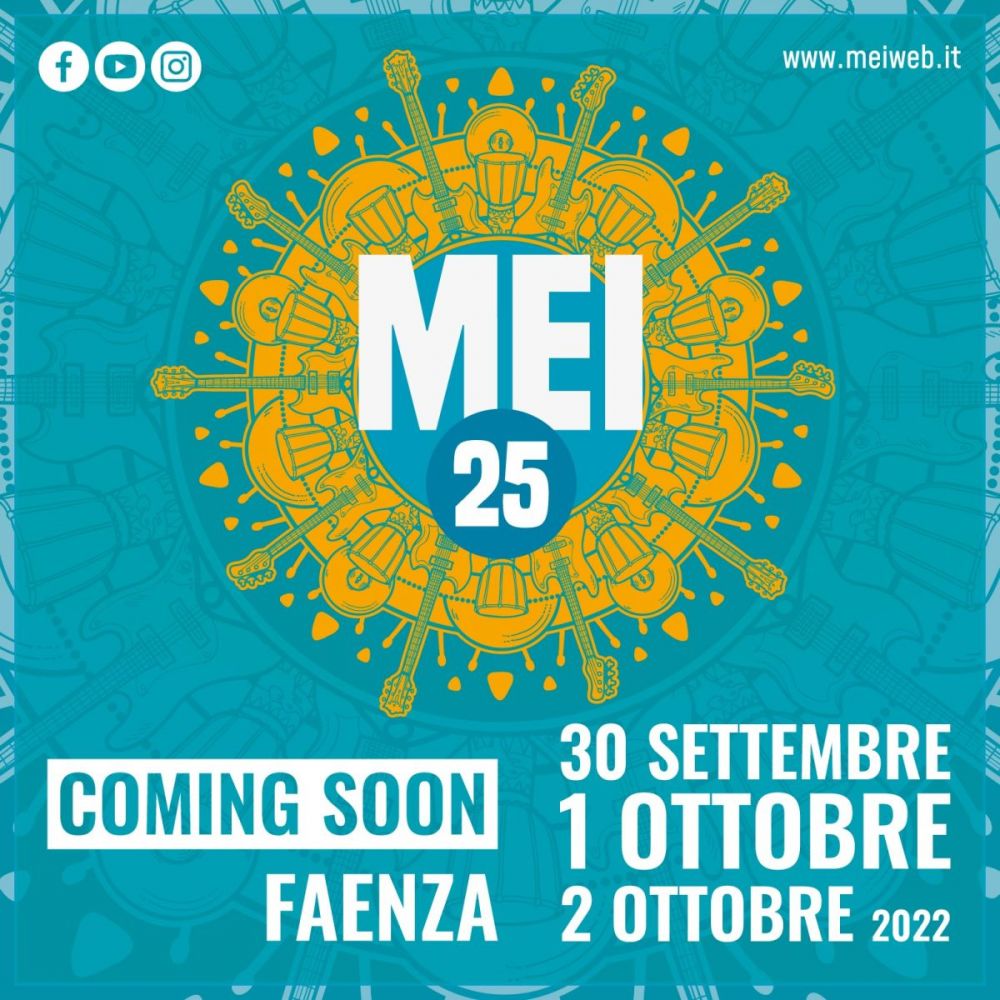 MEI 2022 – Meeting delle Etichette Indipendenti: a FRIDA BOLLANI MAGONI la Targa MEI Miglior Esordio dell'Anno. Domenica 2 ottobre LORENZO BAGLIONI conduce la giornata finale sulla musica educante