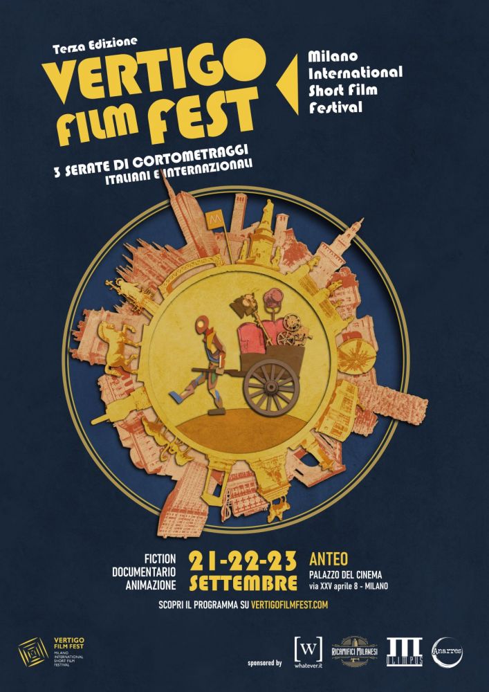 VERTIGO FILM FEST: dal 21 al 23 settembre a MILANO (Anteo Palazzo del Cinema) il primo festival milanese interamente dedicato ai cortometraggi con proiezioni, dibattiti e ospiti speciali