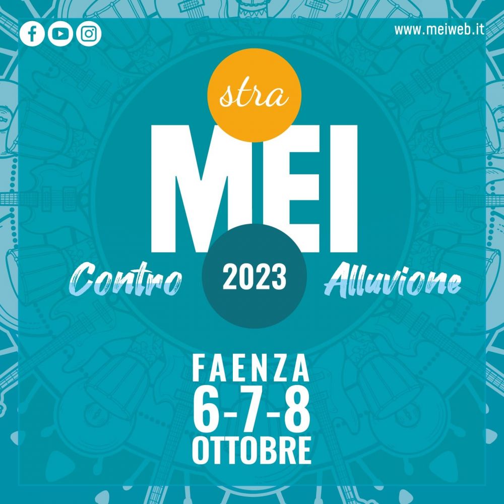 Il 6, 7 e 8 ottobre a Faenza (Ravenna) la nuova edizione del MEI 2023