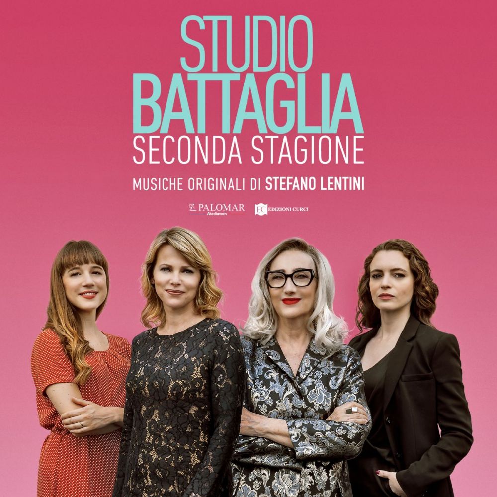 La colonna sonora originale firmata da STEFANO LENTINI ed edita da EDIZIONI CURCI e PALOMAR della seconda stagione della serie tv “STUDIO BATTAGLIA”