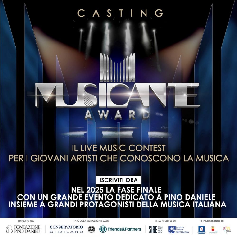 MUSICANTE AWARD–PREMIO PINO DANIELE