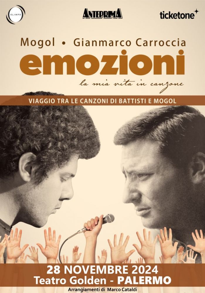 Il ritorno Carroccia e Mogol con "EMOZIONI"