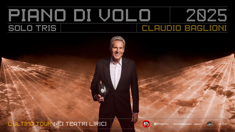 Baglioni, “PIANO DI VOLO SOLOtris”